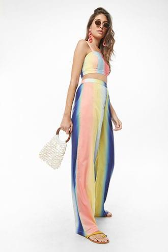Forever21 Ombre Palazzo Pants