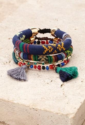 Forever21 Tribal-inspired Bracelet Set