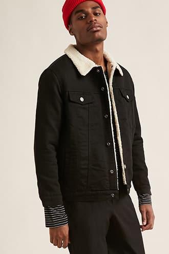 Forever21 Victorious Faux Shearling-lined Jacket
