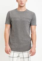 21 Men Curved-hem Thermal Tee
