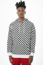 Forever21 American Stitch French Terry Checkered Hoodie