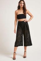 Forever21 Semi-sheer Lace Culottes
