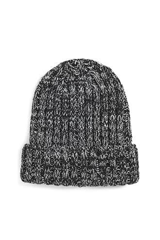 Forever21 Marled Ribbed Knit Beanie