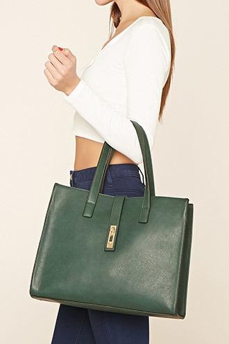 Forever21 Twist-lock Tote