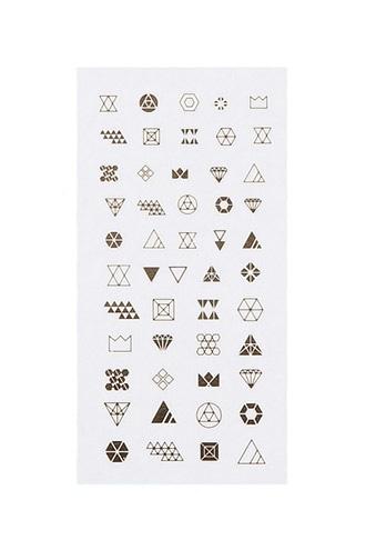 Forever21 Abstract Geo Nail Stickers
