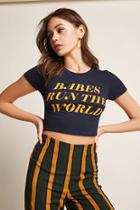 Forever21 Babes Run The World Graphic Tee