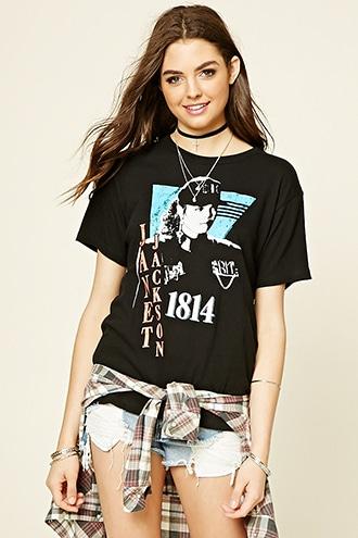 Forever21 Women's  Janet Jackson Graphic Tee
