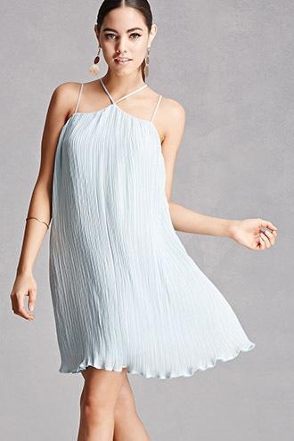 Forever21 Lush Accordion Swing Dress