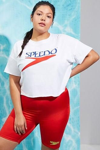 Forever21 Plus Size Speedo Graphic Tee