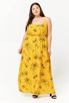 Forever21 Plus Size Floral Cami Maxi Dress