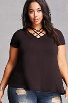 Forever21 Plus Size Strappy Swing Top
