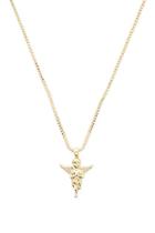 Forever21 Men King Ice Praying Angel Pendant Necklace