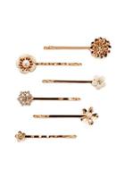 Forever21 Assorted Floral Bobby Pin Set