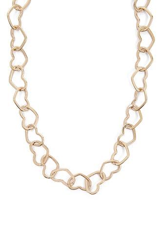 Forever21 Heart Chain Necklace