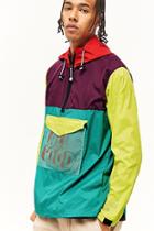 Forever21 All Good Colorblocked Anorak Jacket