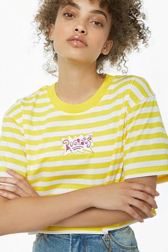 Forever21 Rugrats Patch Crop Top