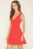 Forever21 Scalloped A-line Dress