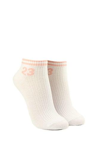 Forever21 23 Graphic Ankle Socks