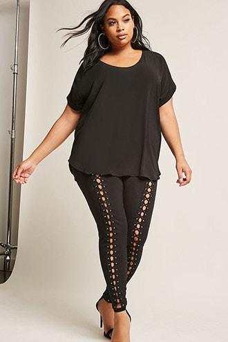Forever21 Plus Size Crepe Top