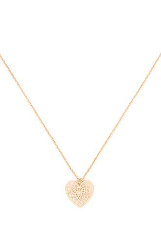 Forever21 Gold Heart Pendant Necklace