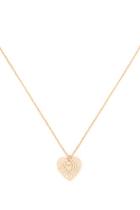 Forever21 Gold Heart Pendant Necklace