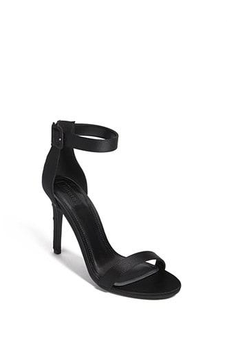 Forever21 Satin Ankle-strap Heels