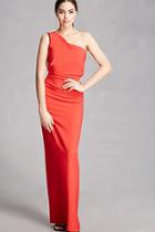 Forever21 One-shoulder Maxi Dress