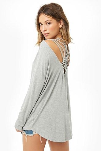 Forever21 Caged-back Top