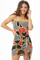 Forever21 Nautical Print Bodycon Dress