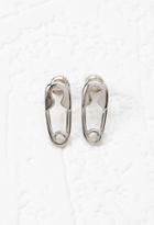 Forever21 Safety Pin Studs (silver)