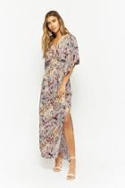 Forever21 Plunging Surplice Maxi Dress