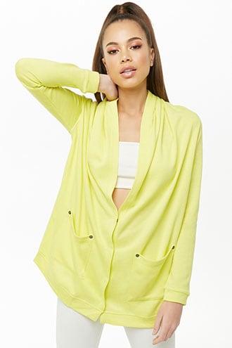 Forever21 Hooded French Terry Jacket
