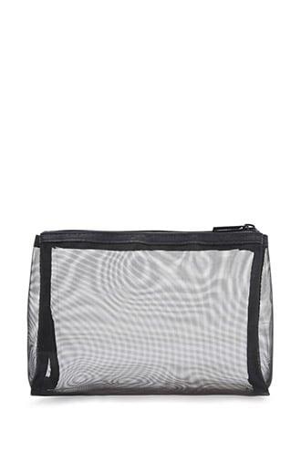 Forever21 Nylon Mesh Makeup Bag