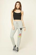 Forever21 Women's  Mickey Mouse Sweatpants