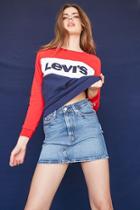 Forever21 Levis Altered Deconstructed Skirt