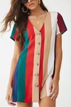 Forever21 Multicolor Colorblock Shift Dress