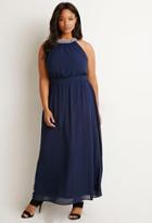 Forever21 Plus Rhinestone Embellished Maxi Dress