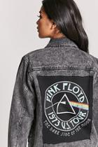Forever21 Pink Floyd Graphic Denim Jacket