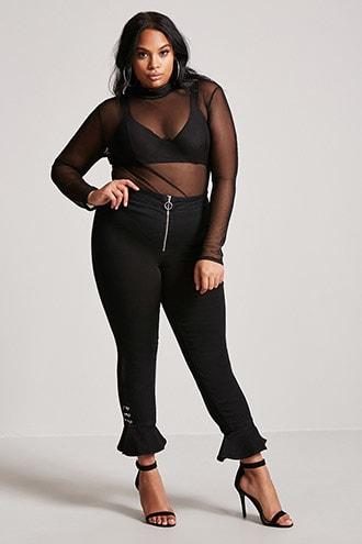 Forever21 Plus Size Skinny Ankle Jeans