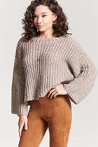 Forever21 Oversized Marled Knit Sweater