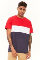 Forever21 Colorblocked Crew Tee