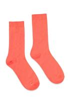 21 Men Classic Crew Socks (neon Orange)