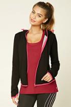Forever21 Women's  Active Hooded Jacket