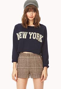 Forever21 Crisp Plaid Shorts