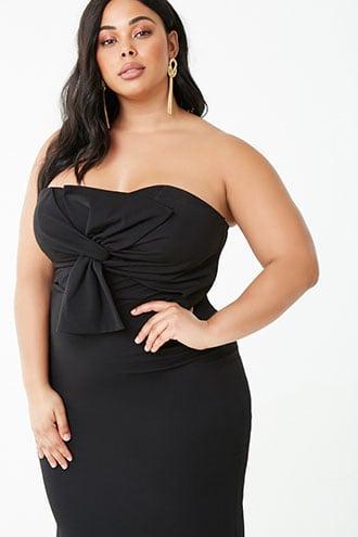 Forever21 Plus Size Twist-front Gown