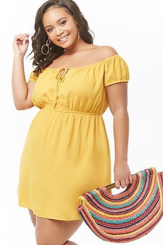 Forever21 Plus Size Crepe Mini Dress