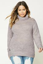 Forever21 Plus Size Open-knit Sweater