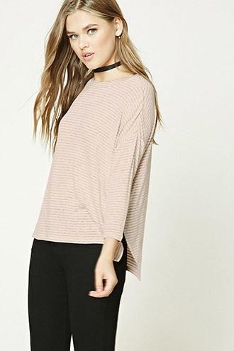 Forever21 Striped Dolman Top