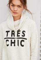 Forever21 Chic Funnel-neck Hoodie