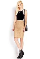 Forever21 Scallop Lace Pencil Skirt